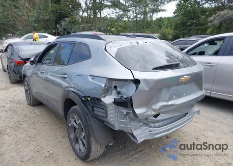 2025 Chevrolet Trax Fwd Lt из США, поврежденный, VIN KL77LHEP2SC235928